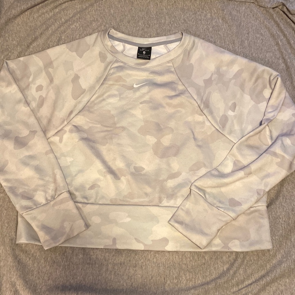 NIKE cropped crew neck
